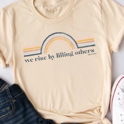 Crazy Cool Threads We Rise T-Shirt