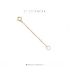Bryan Anthony's 2" Chain Extender 14K Gold Lifestyle 1 Bryan Anthony's 2" Chain Extender 14K Gold Lifestyle