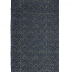 Classic Home Augusta Indoor/Outdoor Rug, Navy