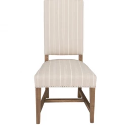 Classic Home Astoria Upholstered Dining Chair - Set Of 2