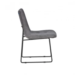 Classic Home Emile Side Chair Smoky Gray - Set Of 2