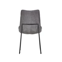Classic Home Emile Side Chair Smoky Gray - Set Of 2