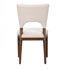 Classic Home Mitchel Linen Upholstered Dining Chair - Set Of 2