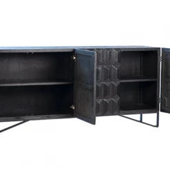 Dovetail Monte 4 Door Sideboard Furniture