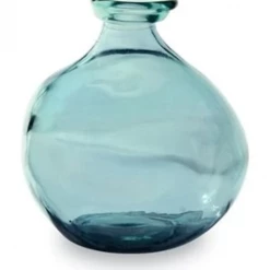 Mudpie Blue Short Irregular Vase