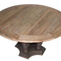Harris Wholesale Furniture Elm Column Dining Table