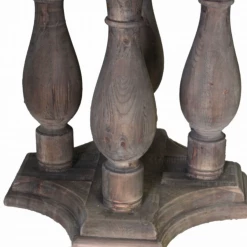 Harris Wholesale Furniture Elm Column Dining Table