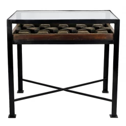 Blue Ocean Traders Concrete Mold Accent Tables Furniture