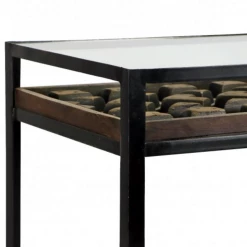 Blue Ocean Traders Concrete Mold Accent Tables Furniture