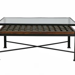 Blue Ocean Traders Concrete Mold Accent Tables Furniture