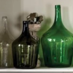 Blue Ocean Traders Demijohn Antique Glass Bottle