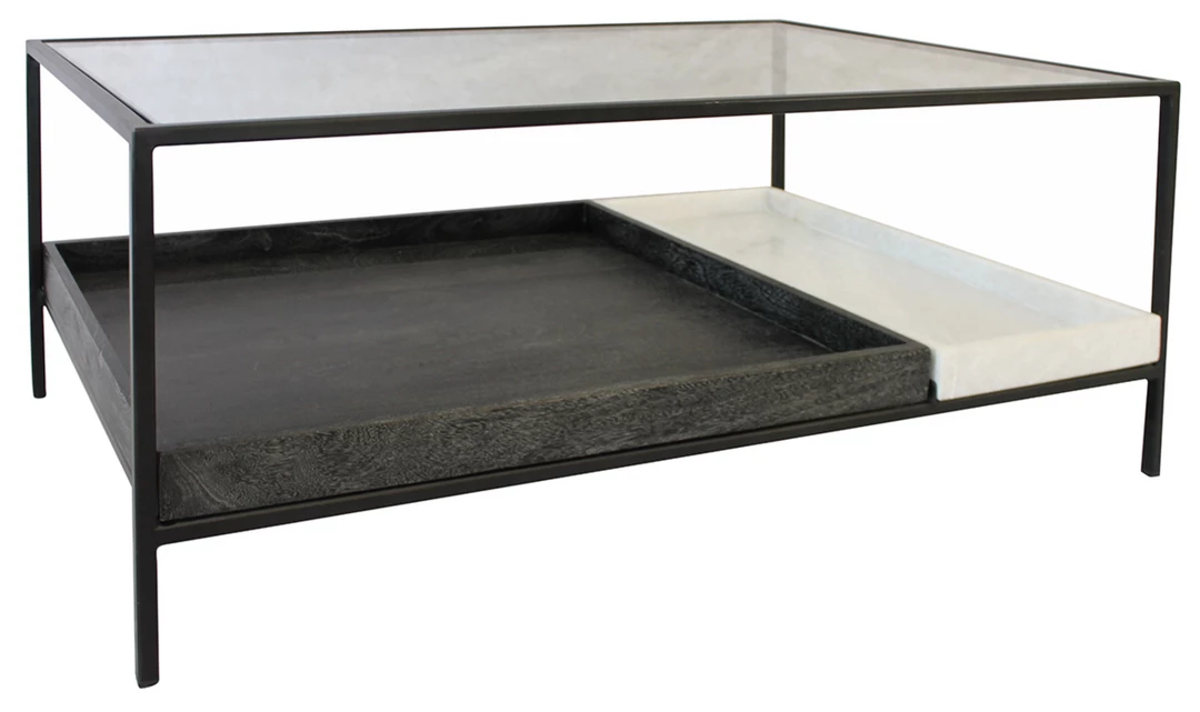 Dovetail Vera Coffee Table Furniture 3 Dovetail Vera Coffee Table Furniture