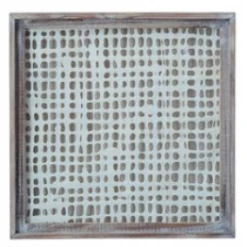 Creative Co-Op New Arrivals Large Square Framed Paper Wall Decor