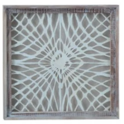 Creative Co-Op New Arrivals Large Square Framed Paper Wall Decor