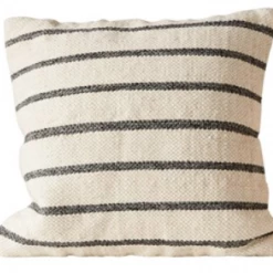 Creative Co-Op Woven Striped Pillow New Arrivals