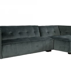 Classic Home Element Sectional Chaise Smoke Furniture