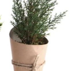 Creative Co-Op Faux Evergreen Tree Floral + Garden