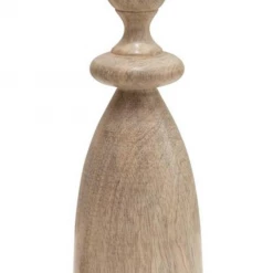Creative Co-Op Mango Wood Taper Candle Holder Decor