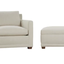 Rowe Sylvie Upholstered Ottoman Custom Upholstery