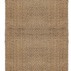 Classic Home Herringbone Natural Jute Rug