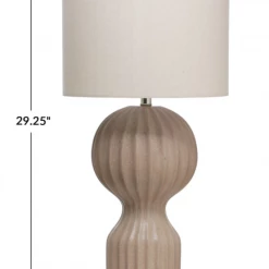 Creative Co-Op San Marco Fluted Table Lamp New Arrivals