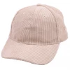 Art Box Corduroy Baseball Cap In Nude