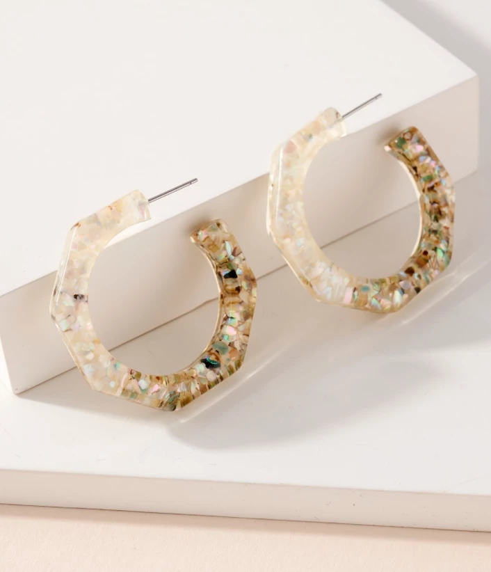Avenue Zoe Zoe Mixed Confetti Earrings 3 Avenue Zoe Zoe Mixed Confetti Earrings