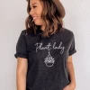 Honey Tee Plant Lady Graphic Tee Lifestyle 2 Honey Tee Plant Lady Graphic Tee Lifestyle