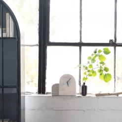 Bloomingville New Arrivals Two Toned Arched Marble Clock