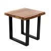 Blue Ocean Traders Live Edge Side Table Furniture