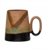 Creative Co-Op Lula Hand-Painted Stoneware Mug
