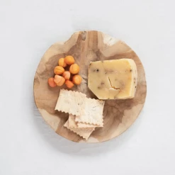 Creative Co-Op Teakwood Cheese Board New Arrivals