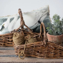 Creative Co-Op Distressed Cement Planters