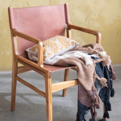 Creative Co-Op Whiskey Striped Throw New Arrivals