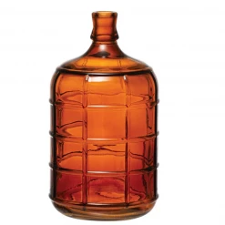 Creative Co-Op New Arrivals Vintage Reproduction Amber Glass Bottle