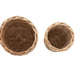 Creative Co-Op Hand-Woven Wicker Baskets 8 Creative Co-Op Hand-Woven Wicker Baskets