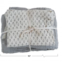 Creative Co-Op Blanche Bedding Set