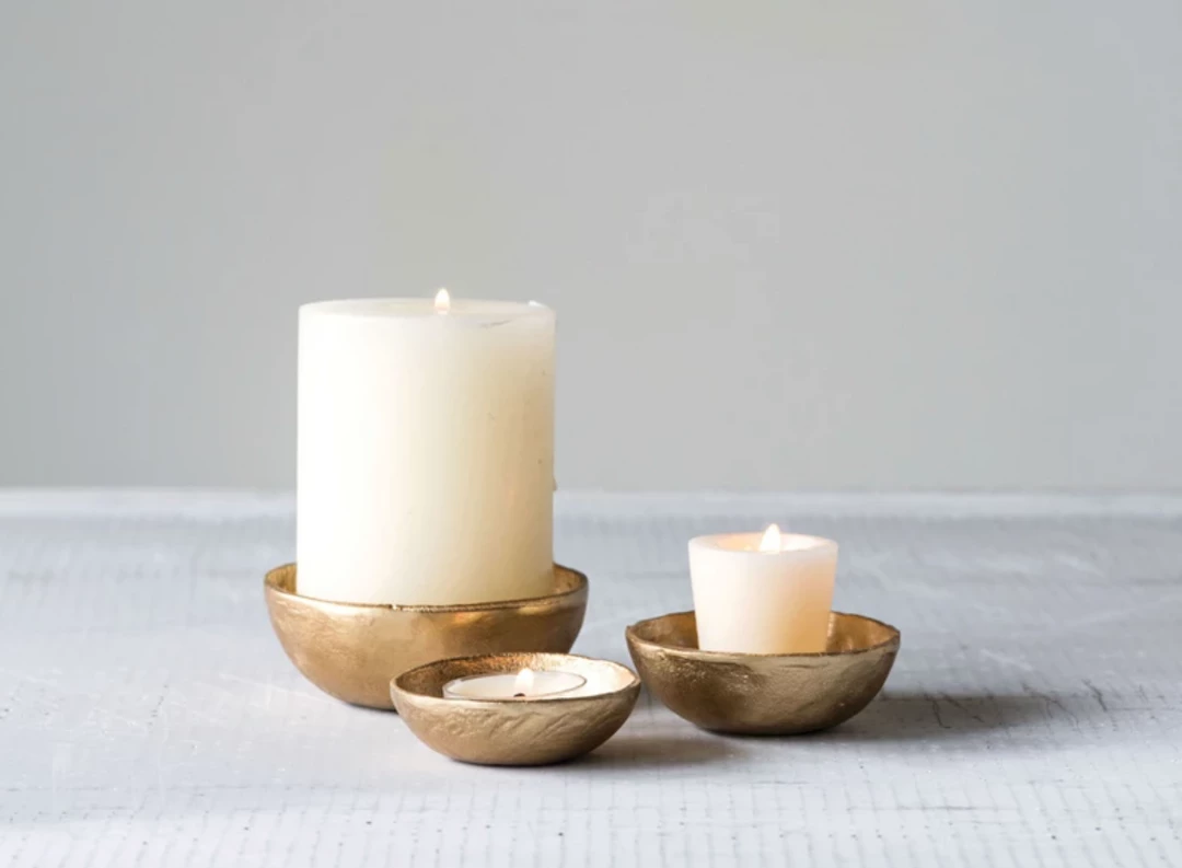 Creative Co-Op New Arrivals Cast Aluminum Bowl Set 3 Creative Co-Op New Arrivals Cast Aluminum Bowl Set