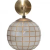 Creative Co-Op New Arrivals Gia Capiz Wall Sconce