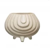 Creative Co-Op New Arrivals Swirl Stoneware Footed Planter