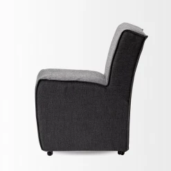 Dovetail New Arrivals Dae Fully Upholstered Grey Dining Chair Set Of 2 11 Dovetail New Arrivals Dae Fully Upholstered Grey Dining Chair Set Of 2