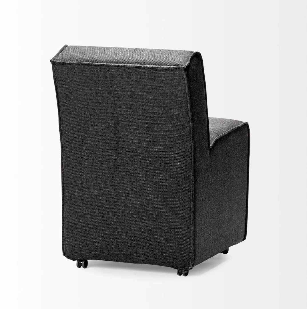 Dovetail New Arrivals Dae Fully Upholstered Grey Dining Chair Set Of 2 7 Dovetail New Arrivals Dae Fully Upholstered Grey Dining Chair Set Of 2