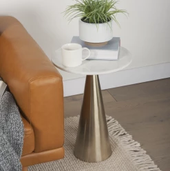 Mercana Marble Accent Table New Arrivals