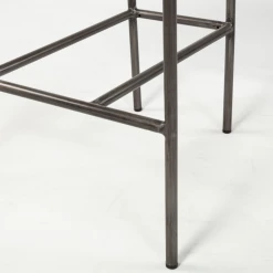 Mercana New Arrivals Parker Gun Metal Counter Stool