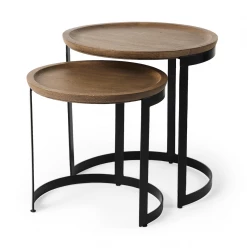 Mercana Aimee Round Nesting Tables New Arrivals