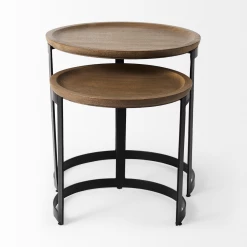 Mercana Aimee Round Nesting Tables New Arrivals