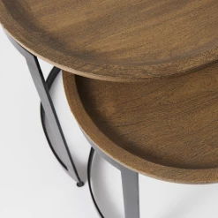 Mercana Aimee Round Nesting Tables New Arrivals