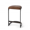Mercana Tye Leather Counter Stool
