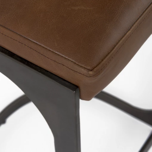 Mercana Tye Leather Counter Stool