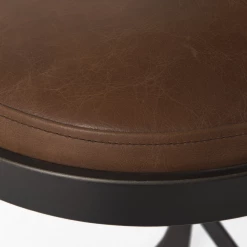 Mercana Tye Leather Counter Stool
